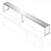 Advance Tabco CU-18-72 72" Solid Table Mounted Shelving-cityfoodequipment.com