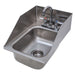Advance Tabco DI-1-10SP (1) Compartment Drop-in Sink - 10" x 14", Drain Included-cityfoodequipment.com