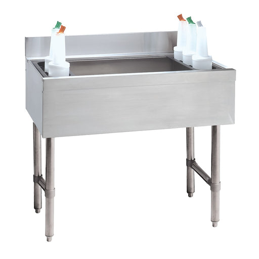 Advance Tabco CRI-12-30-10-X 30" Underbar Basics™ Cocktail Station w/ 96 lb Ice Bin, Stainless Steel-cityfoodequipment.com