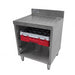Advance Tabco CRCR-24-X 24" Closed Glass Rack Cabinet w/ 3 Pair Rack Glides, Stainless-cityfoodequipment.com