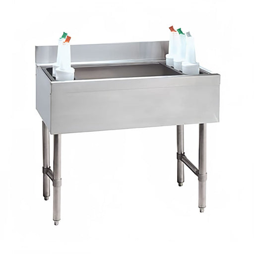 Advance Tabco CRI-12-36-10-X 36" Cocktail Station w/ 119 lb Ice Bin, Stainless Steel-cityfoodequipment.com