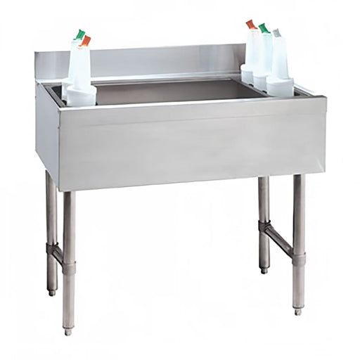 Advance Tabco CRI-12-48-10 48" Underbar Basics™ Cocktail Station w/ 161 lb Ice Bin, Stainless Steel-cityfoodequipment.com