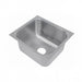 Advance Tabco CO1416A10RE (1) Compartment Undermount Sink - 16 1/2" x 18 1/2"-cityfoodequipment.com