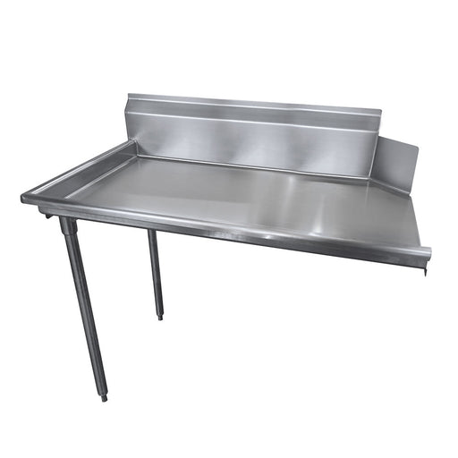 Advance Tabco DTC-S30-24L Straight Dishtable - R-L Operation, Stainless Legs, 23x30x34", 14 ga 304 Stainless-cityfoodequipment.com