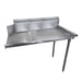 Advance Tabco DTC-S70-24R Clean Straight Design Dishtable - L-R Operation, Stainless Legs, 23x30x34-cityfoodequipment.com