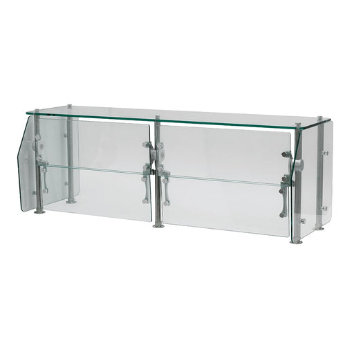 Advance Tabco DSG-12G-144 144" Multi-Use Sneeze Guard - 12"D, Counter-Mount, Glass-cityfoodequipment.com