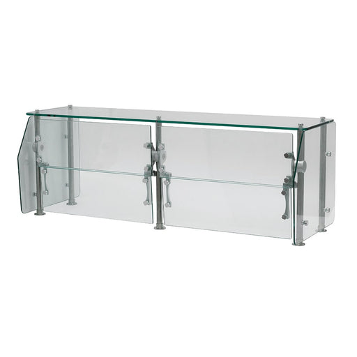 Advance Tabco DSG-18G-36 36" Multi-Use Sneeze Guard - 18"D, Counter-Mount, Glass-cityfoodequipment.com