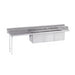 Advance Tabco DTC-3-1824-108LX Dish Table - (3) 18" x 24" x 14" Bowls, 41" Left Drainboard, 16 ga 304 Stainless-cityfoodequipment.com