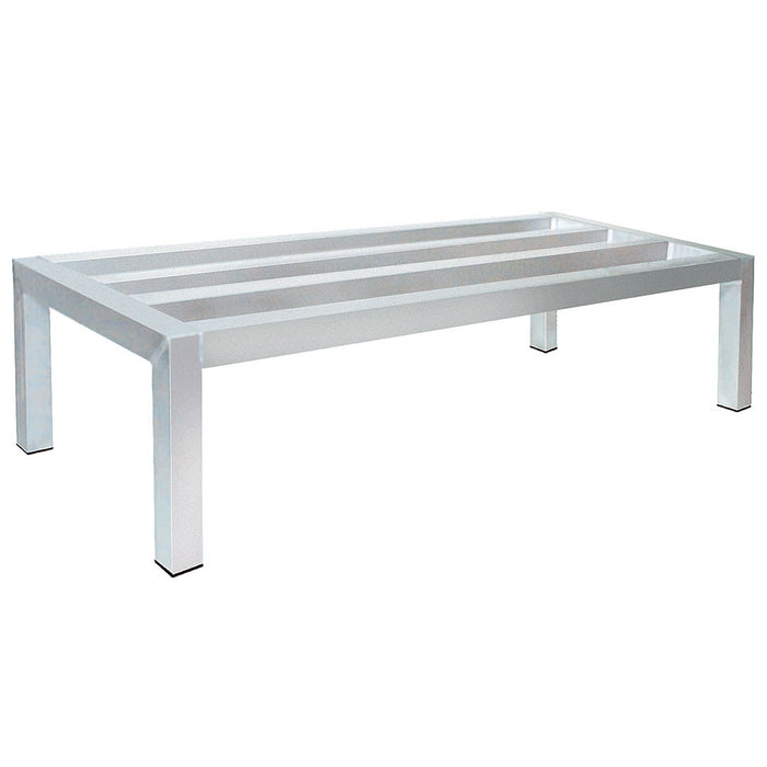 Advance Tabco DUN-2060C 60" Mobile Dunnage Rack w/ 2400 lb Capacity, Aluminum-cityfoodequipment.com