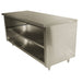 Advance Tabco EB-SS-247M 84" Dish Cabinet w/ Open Base & Midshelf, 24"D-cityfoodequipment.com
