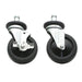 Advance Tabco EC-26 5" Stem Caster Set - (4) Swivel & (2) Brakes-cityfoodequipment.com