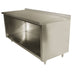 Advance Tabco EF-SS-246 72" Dish Cabinet w/ Open Base & 1 1/2" Backsplash, 24"D-cityfoodequipment.com