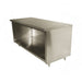 Advance Tabco EEB-SS-304-X 48" Dish Cabinet w/ Open Base, 30"D-cityfoodequipment.com