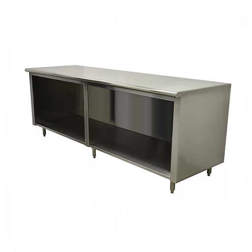 Advance Tabco EEB-SS-3010-X 120" Dish Cabinet w/ Open Base, 30"D-cityfoodequipment.com