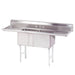 Advance Tabco FC-2-1818-18RL 72" 2 Compartment Sink w/ 18"L x 18"W Bowl, 14" Deep-cityfoodequipment.com