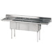 Advance Tabco FE-3-1014-15RL 60" 3 Compartment Sink w/ 10"L x 14"W Bowl, 10" Deep-cityfoodequipment.com