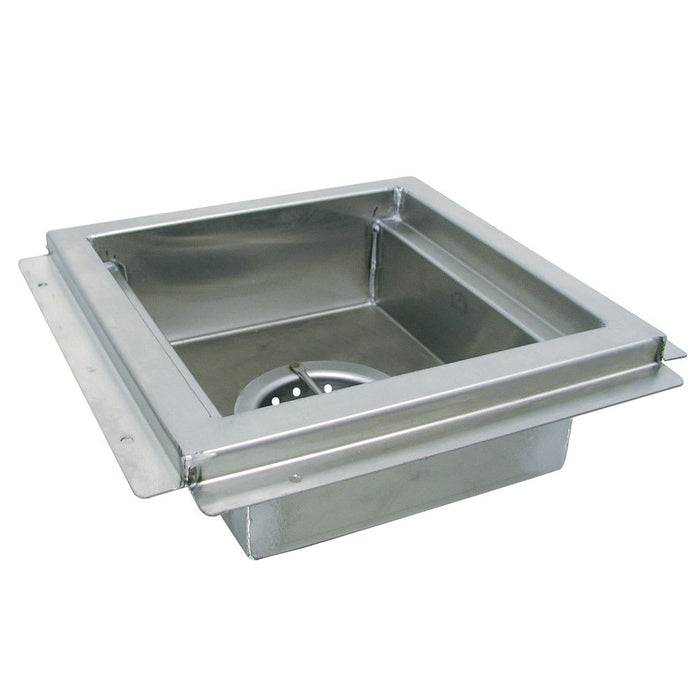 Advance Tabco FDR-1212 Floor Drain - Waste Cup, Removable Basket, 12" x 12" x 4", Stainless-cityfoodequipment.com