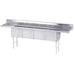 Advance Tabco FC-4-1824-18RL 108" 4 Compartment Sink w/ 18"L x 24"W Bowl, 14" Deep-cityfoodequipment.com