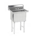 Advance Tabco FS-1-2424 29" 1 Compartment Sink w/ 24"L x 24"W Bowl, 14" Deep-cityfoodequipment.com