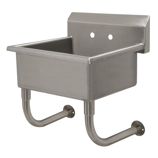 Advance Tabco FS-WM-2219 Wall Mount Commercial Hand Sink w/ 23"L x 19 1/2"W x 10"D Bowl, Basket Drain-cityfoodequipment.com