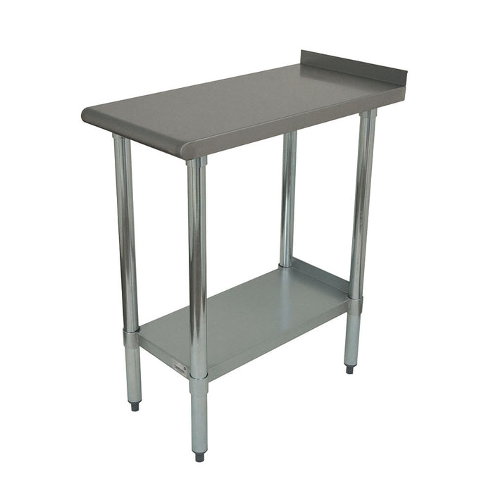 Advance Tabco FT-3015 Economy Equipment Filler Table - Galvanized Legs, Undershelf, 15x30-cityfoodequipment.com