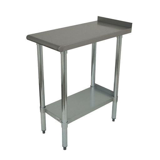 Advance Tabco FT-3018 Economy Equipment Filler Table - Galvanized Legs, Undershelf, 18x30-cityfoodequipment.com