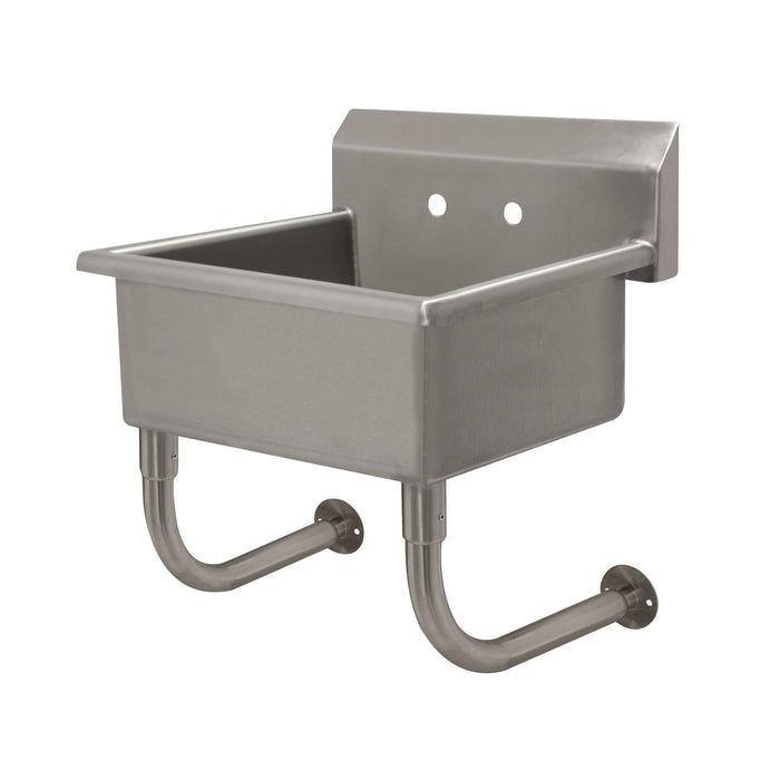 Advance Tabco FS-WM-2721 Wall Mount Mop Sink w/ 12"D Bowl, Basket Drain-cityfoodequipment.com
