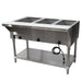 Advance Tabco HF-3E-240 47 1/8" Hot Food Table w/ (3) Wells & Carving Board, 208 240v/1ph-cityfoodequipment.com