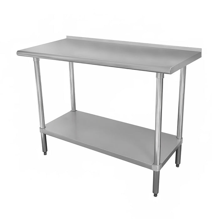 Advance Tabco FT-3024 Equipment Filler Table w/ Undershelf - 24" x 30", 18 ga Stainless Steel-cityfoodequipment.com