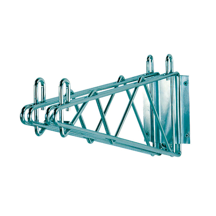 Advance Tabco GDB-18-X 18" Wire Double Wall-Mount Shelf Bracket, Epoxy Coated-cityfoodequipment.com