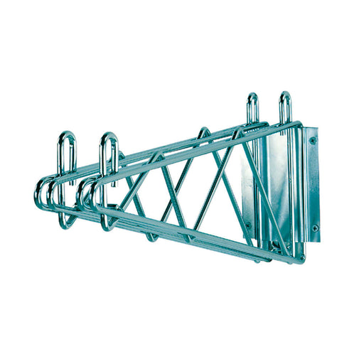 Advance Tabco GDB-14-X 14" Wire Double Wall-Mount Shelf Bracket, Epoxy Coated-cityfoodequipment.com