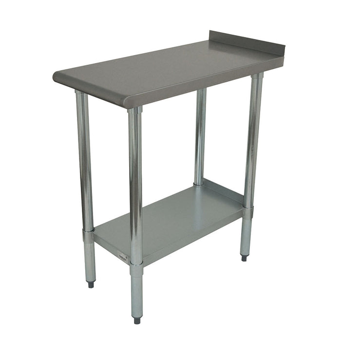 Advance Tabco FT-3012 Equipment Filler Table w/ Undershelf - 12" x 30", Stainless-cityfoodequipment.com