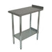 Advance Tabco FT-3012 Equipment Filler Table w/ Undershelf - 12" x 30", Stainless-cityfoodequipment.com