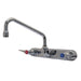 Advance Tabco K-1118 Splash Mount Faucet - 8" Swing Spout, 8" Centers, Lead Free-cityfoodequipment.com