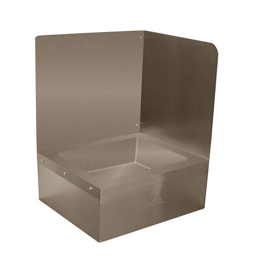 Advance Tabco K-290R Right Side for 9OP28/48 Mop Sink, Backsplash, Extends 16" Above The Sink-cityfoodequipment.com