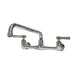Advance Tabco K-101 Splash Mount Faucet - 8" Swing Spout, 8" On-Center-cityfoodequipment.com