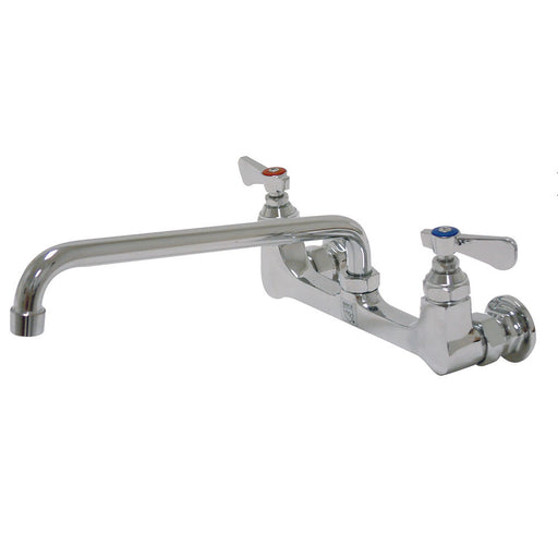 Advance Tabco K-105 Splash Mount Faucet w/ 14" Swing Nozzle-cityfoodequipment.com