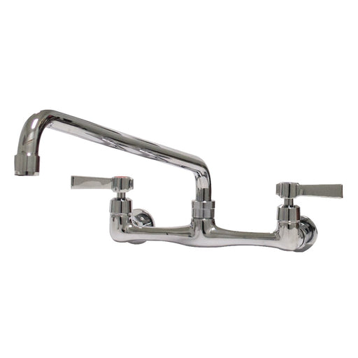 Advance Tabco K-11 Splash Mount Faucet w/ 14" Swing Nozzle-cityfoodequipment.com