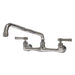 Advance Tabco K-11 Splash Mount Faucet w/ 14" Swing Nozzle-cityfoodequipment.com