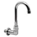 Advance Tabco K-121 Splash Mount Faucet - 3 1/2" Swing Gooseneck Spout, Single Hole-cityfoodequipment.com