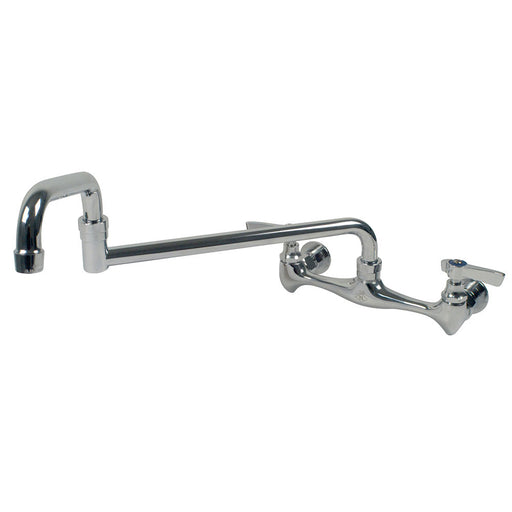 Advance Tabco K-211 Splash Mount Faucet w/ 18" Swing Nozzle-cityfoodequipment.com