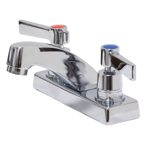 Advance Tabco K-22 Deck Mount Faucet - 3 1/2" Spout, 4" Centers, Lead Free-cityfoodequipment.com
