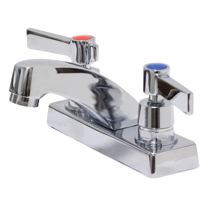 Advance Tabco K-22 Deck Mount Faucet - 3 1/2" Spout, 4" Centers, Lead Free-cityfoodequipment.com