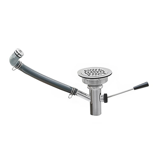 Advance Tabco K-26 Replacement Lever Drain, - Overflow, P-Trap, for Hand Sinks-cityfoodequipment.com