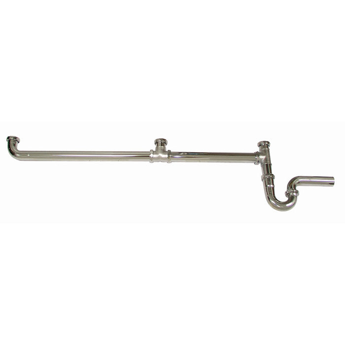 Advance Tabco K-351 Continuous Waste, for 2 or 3 Compartment Sinks-cityfoodequipment.com