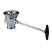 Advance Tabco K-40 Drain Lever, All Stainless Steel, 2 inch-cityfoodequipment.com
