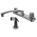 Advance Tabco K-58 Deck Mount Faucet - 8" Swing Spout Faucet, 8" Centers, Lead Free-cityfoodequipment.com