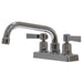 Advance Tabco K-51 Deck Mount Faucet - 6" Swing Spout, 4" Centers, Lead Free-cityfoodequipment.com
