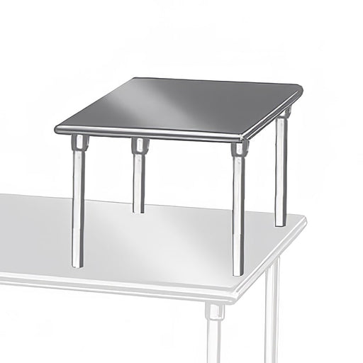 Advance Tabco MST-24-24 Table Mount Equipment Shelf, 24" x 24", 18/430 Stainless-cityfoodequipment.com