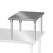 Advance Tabco MST-24-24 Table Mount Equipment Shelf, 24" x 24", 18/430 Stainless-cityfoodequipment.com